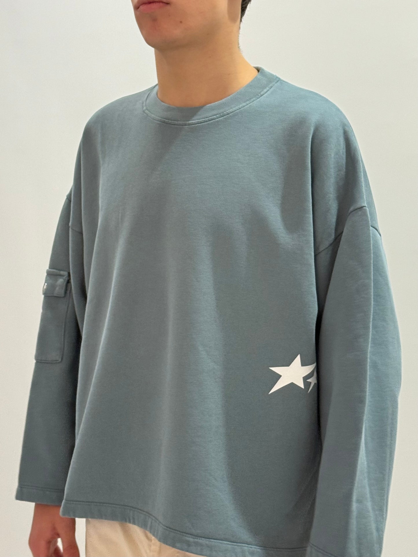 CELESTIAL GREEN CREWNECK
