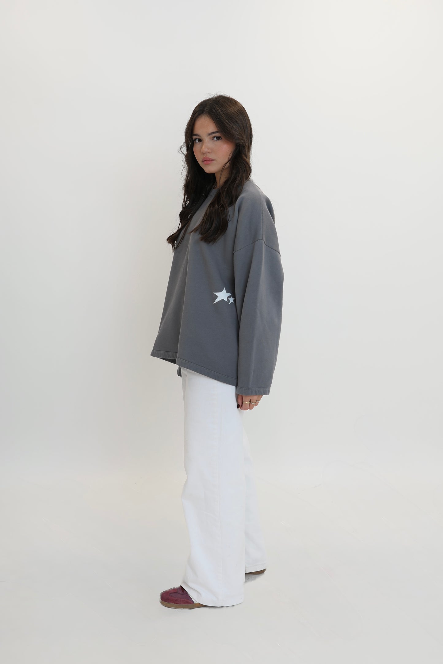 CELESTIAL GRAY CREWNECK