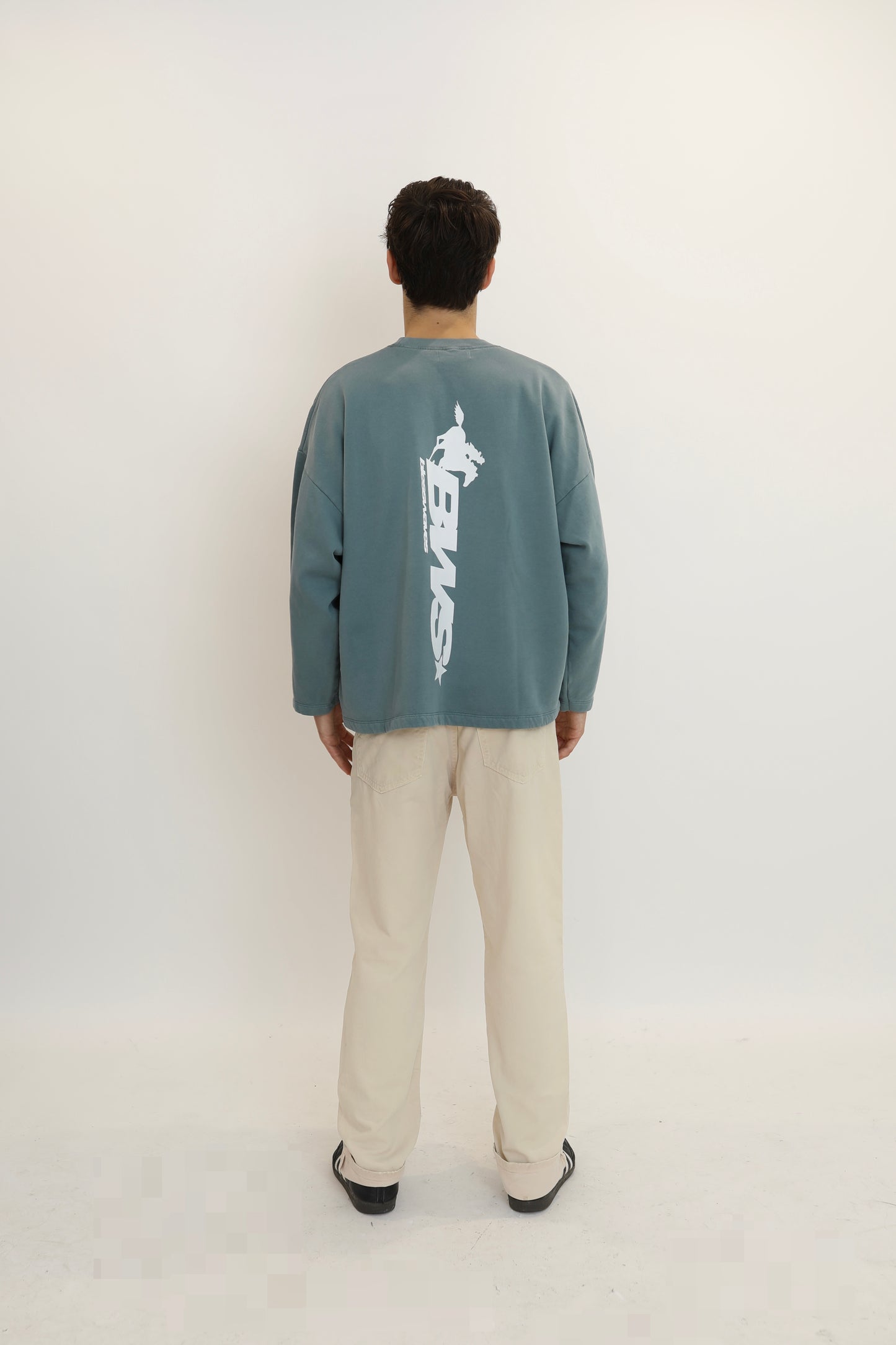 CELESTIAL GREEN CREWNECK